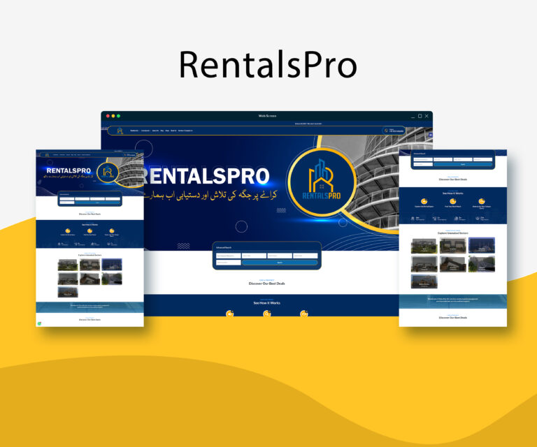 Rental property website
